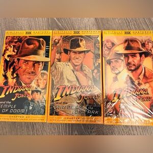 Indiana Jones VHS Box Set (Orange)
